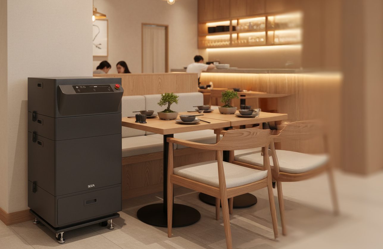 1-5 MEGA 商用廚餘機如何幫助企業 ESG 減碳?MEGA 商用廚餘機 AIoT 降解技術搭配 MEGA 減碳數據儀表板,協助企業減碳並紀錄減碳數據